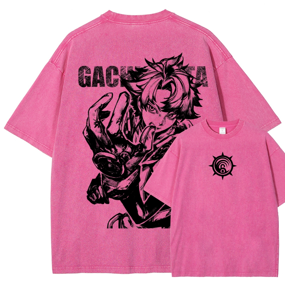 Gachiakuta Unisex Fit Washed T-Shirt 2508026065