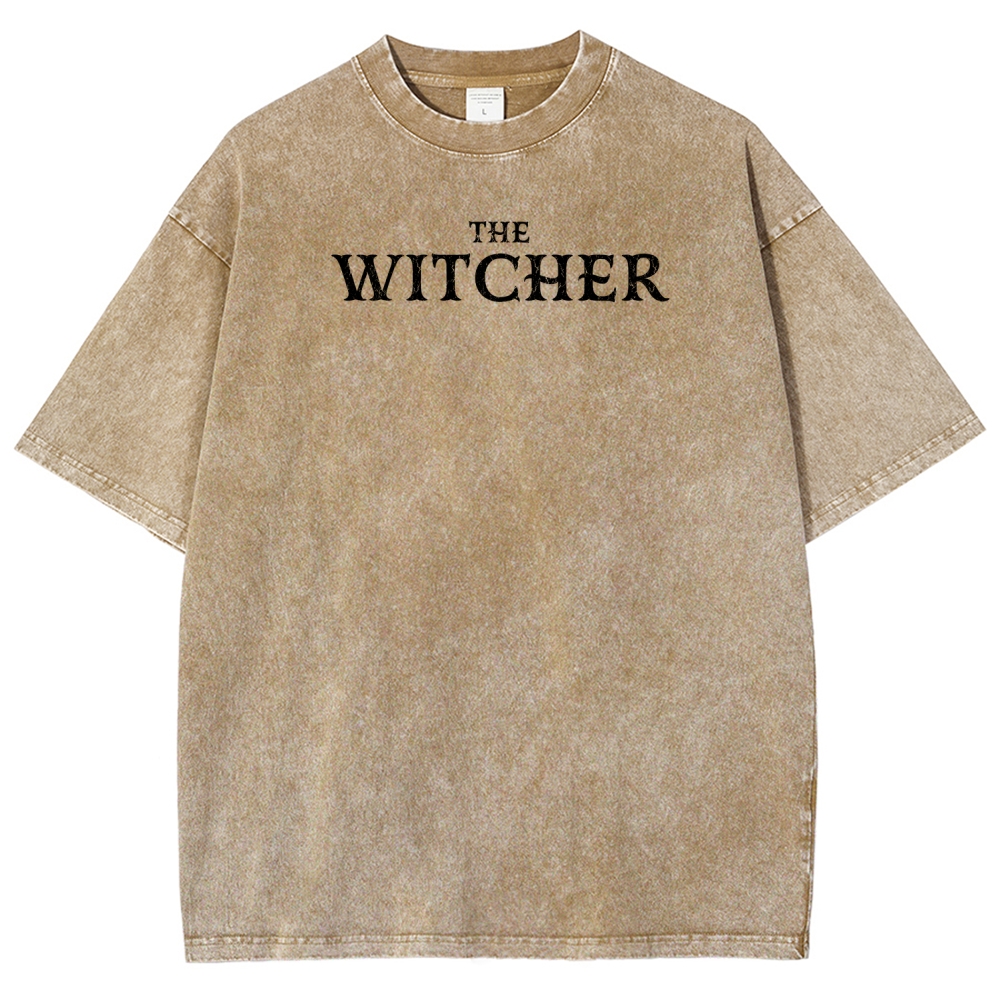 The Witcher Unisex Fit Washed T-Shirt 2508026824