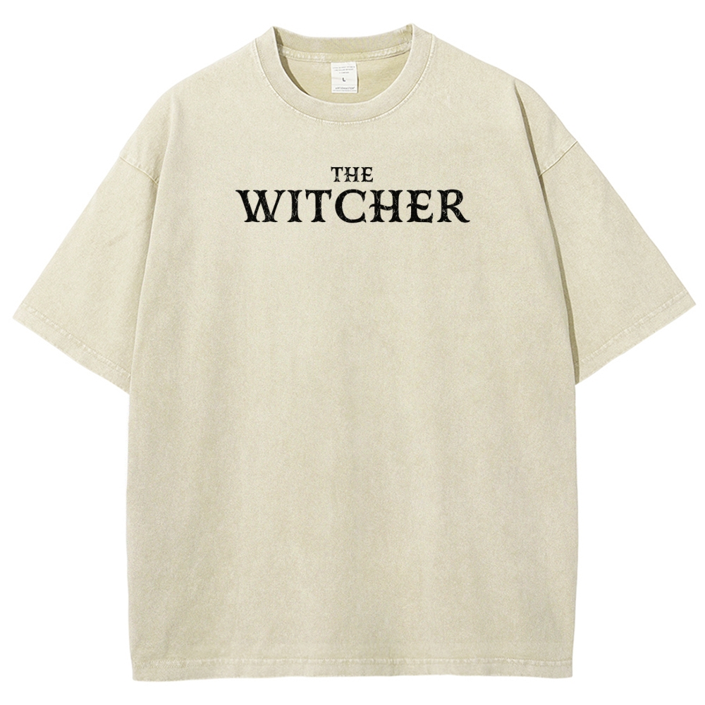 The Witcher Unisex Fit Washed T-Shirt 2508026824