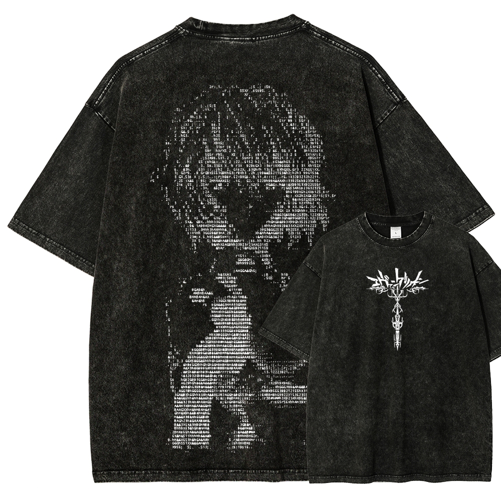 Neon Genesis Evangelion Unisex Fit Washed T-Shirt 2509002256