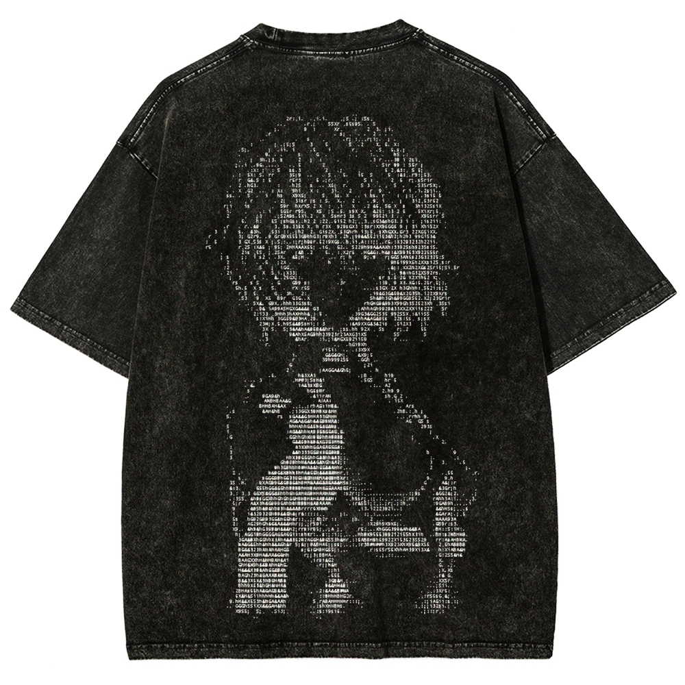 Neon Genesis Evangelion Unisex Fit Washed T-Shirt 2509002256