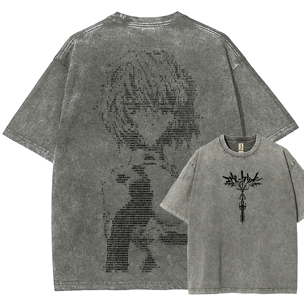 Neon Genesis Evangelion Unisex Fit Washed T-Shirt 2509002256
