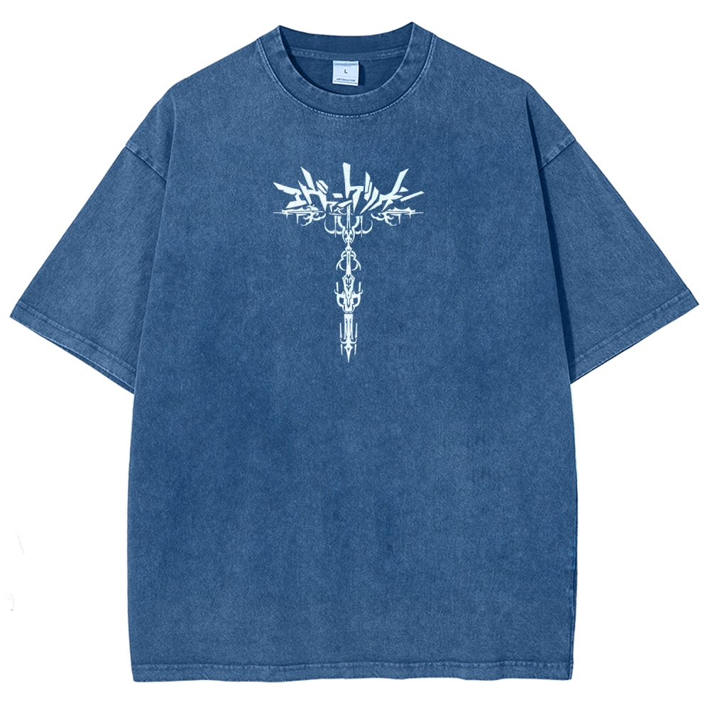 Neon Genesis Evangelion Unisex Fit Washed T-Shirt 2509002256
