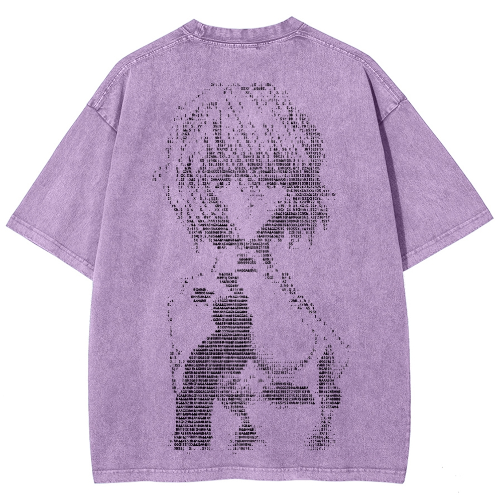 Neon Genesis Evangelion Unisex Fit Washed T-Shirt 2509002256