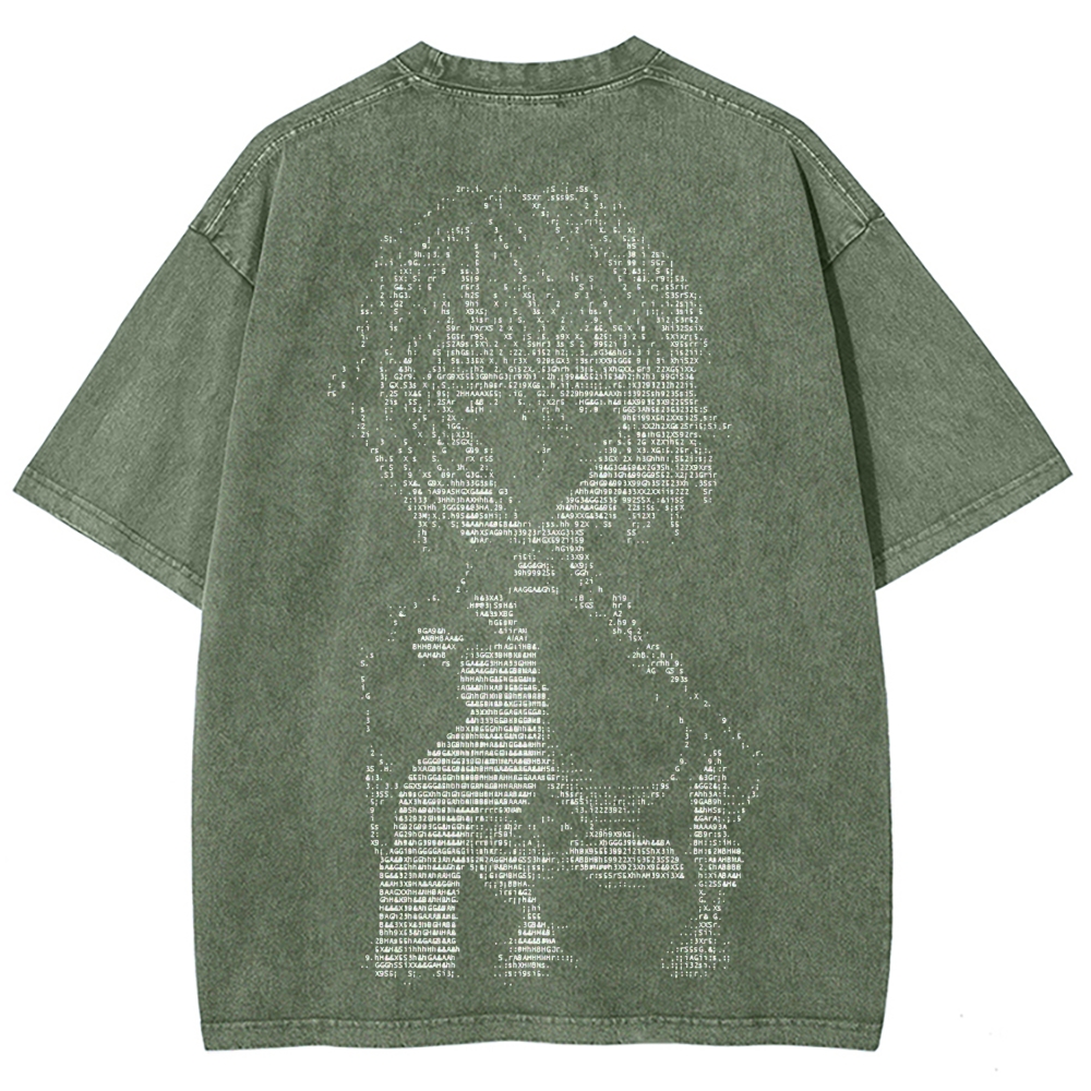 Neon Genesis Evangelion Unisex Fit Washed T-Shirt 2509002256