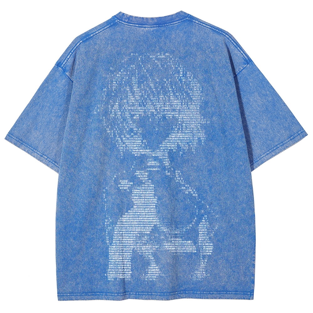Neon Genesis Evangelion Unisex Fit Washed T-Shirt 2509002256