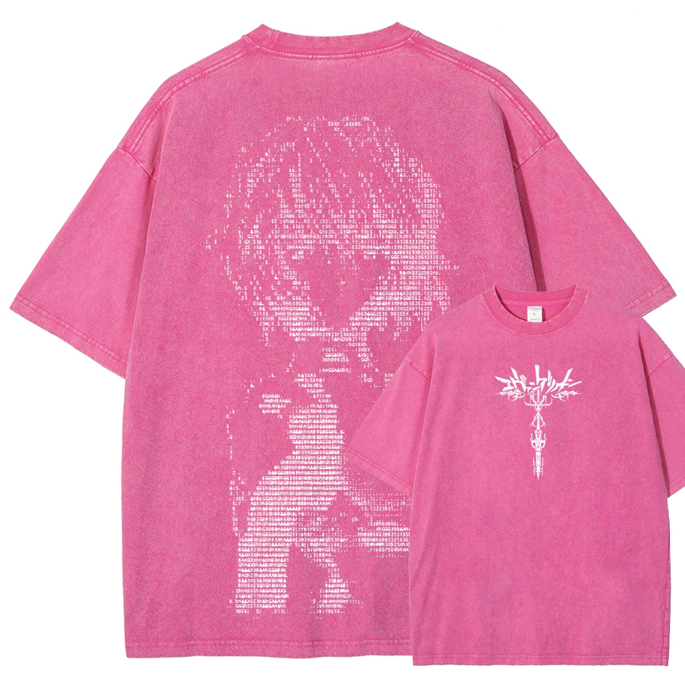 Neon Genesis Evangelion Unisex Fit Washed T-Shirt 2509002256