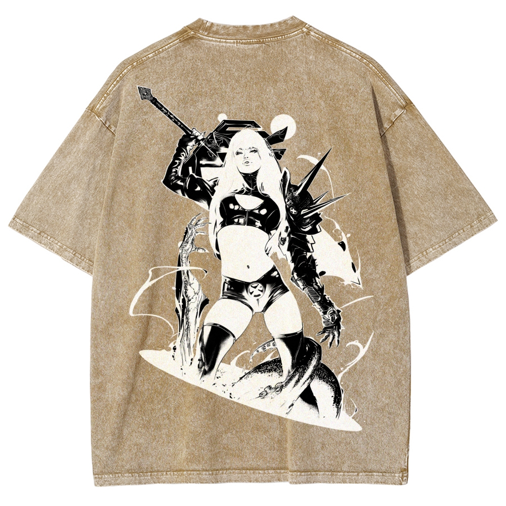 Unisex Fit Washed T-Shirt 2509007484