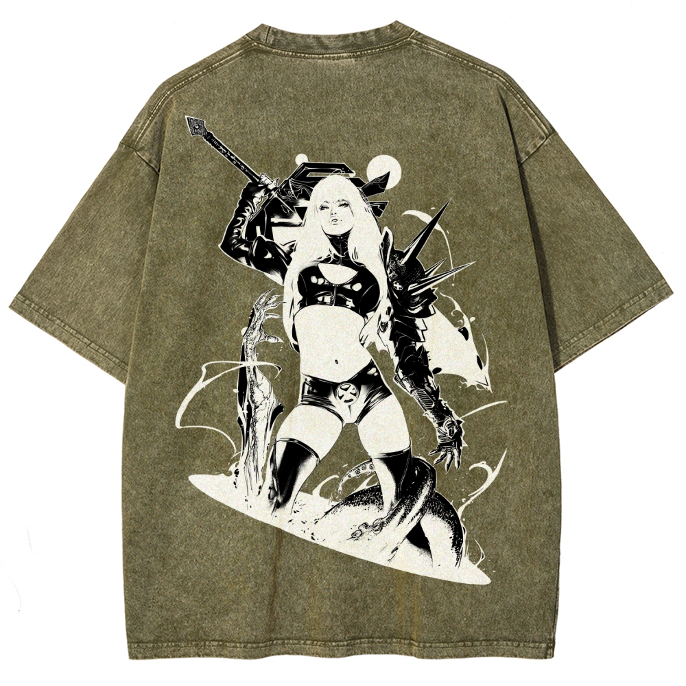 Unisex Fit Washed T-Shirt 2509007484