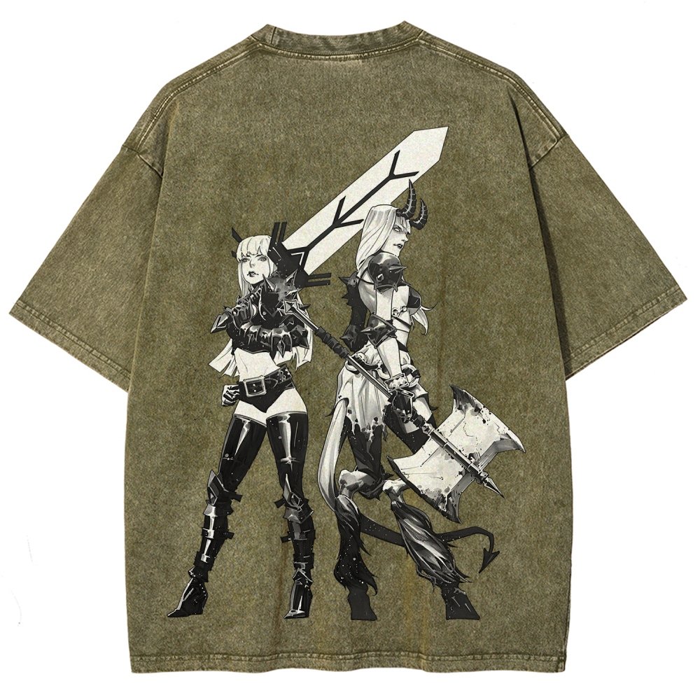 Magik Unisex Fit Washed T-Shirt 2509007506