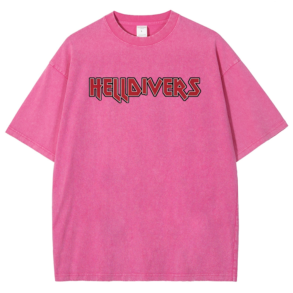 Helldivers Unisex Fit Washed T-Shirt 2509008538