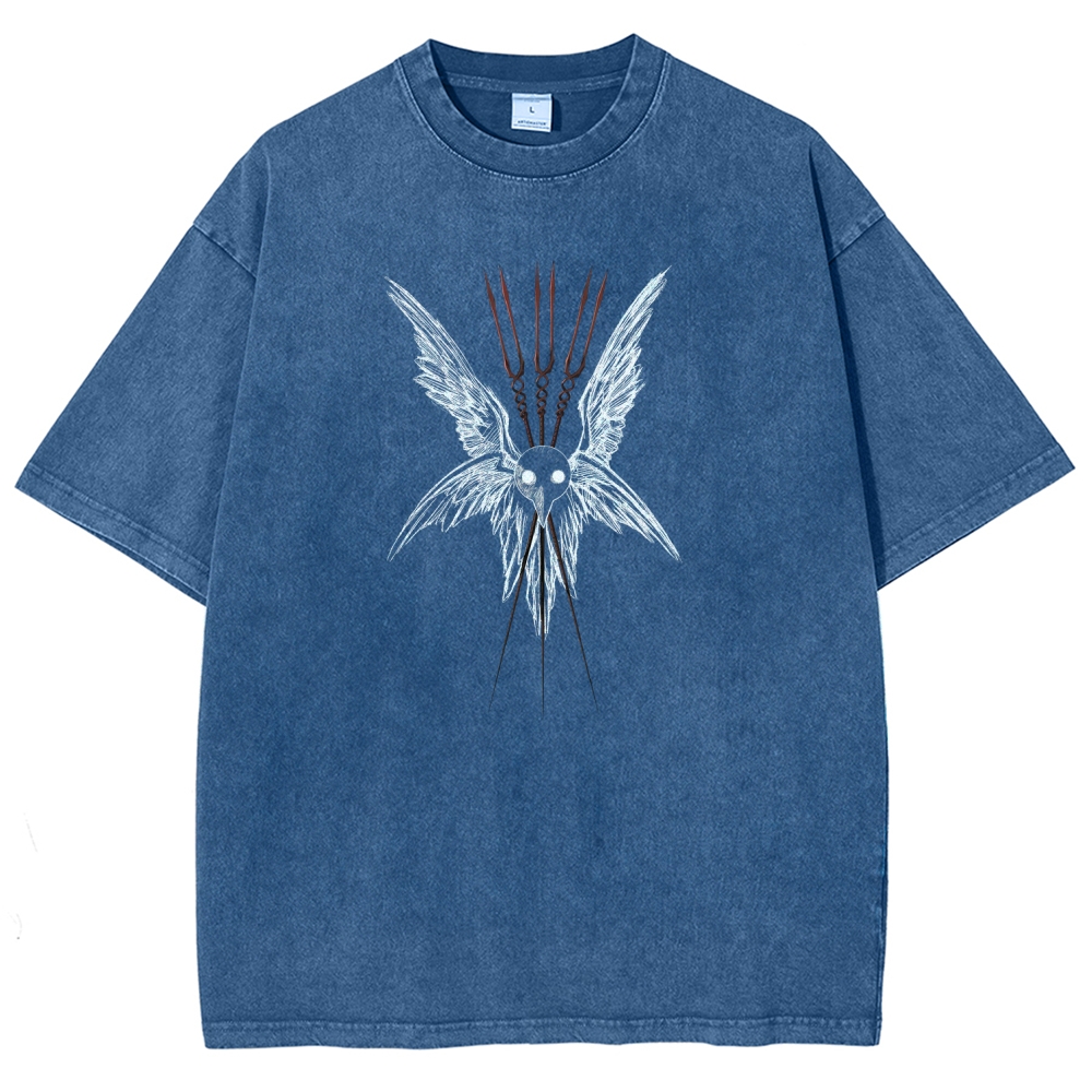 NEON GENESIS EVANGELION  Unisex Fit Washed T-Shirt 2509011770