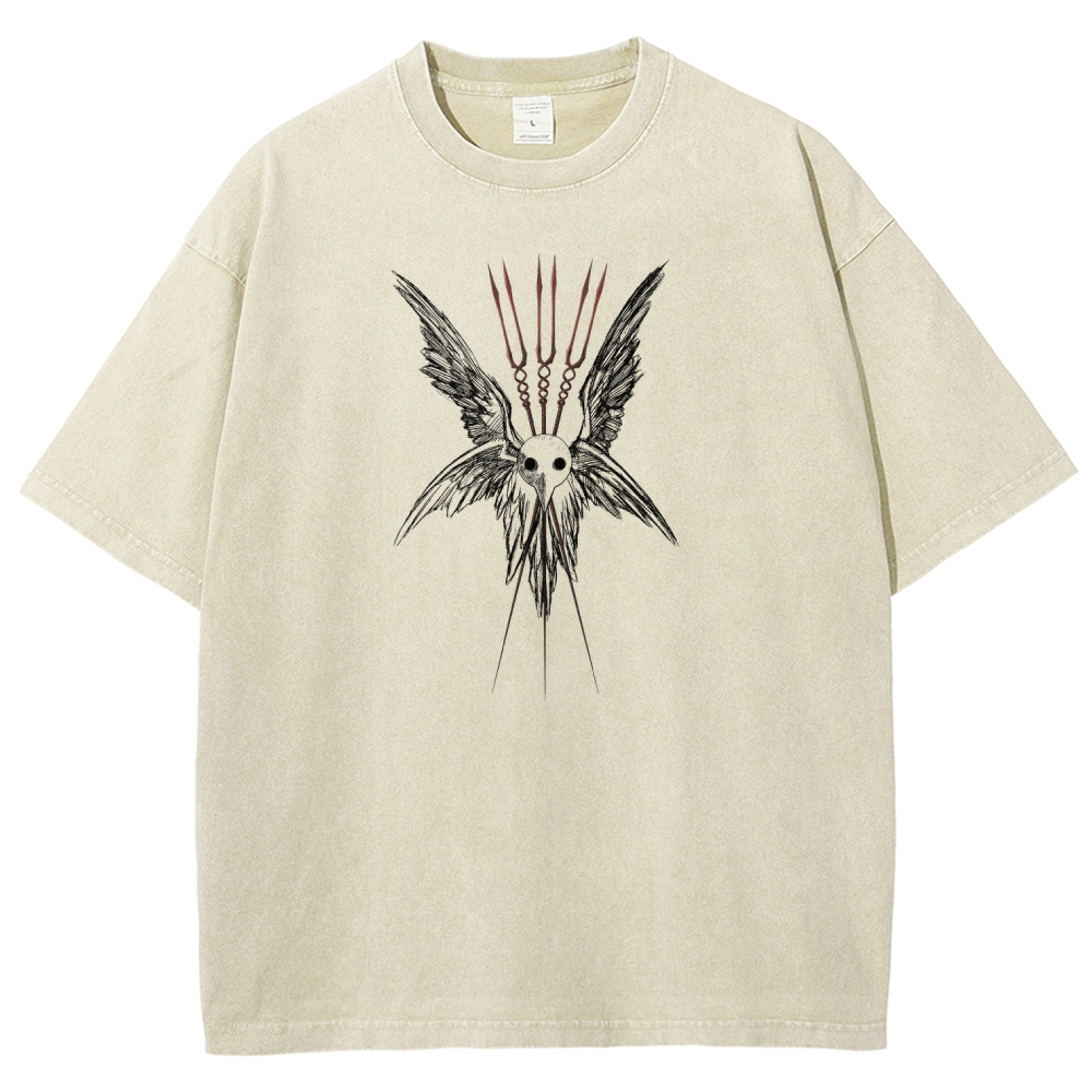 NEON GENESIS EVANGELION  Unisex Fit Washed T-Shirt 2509011770