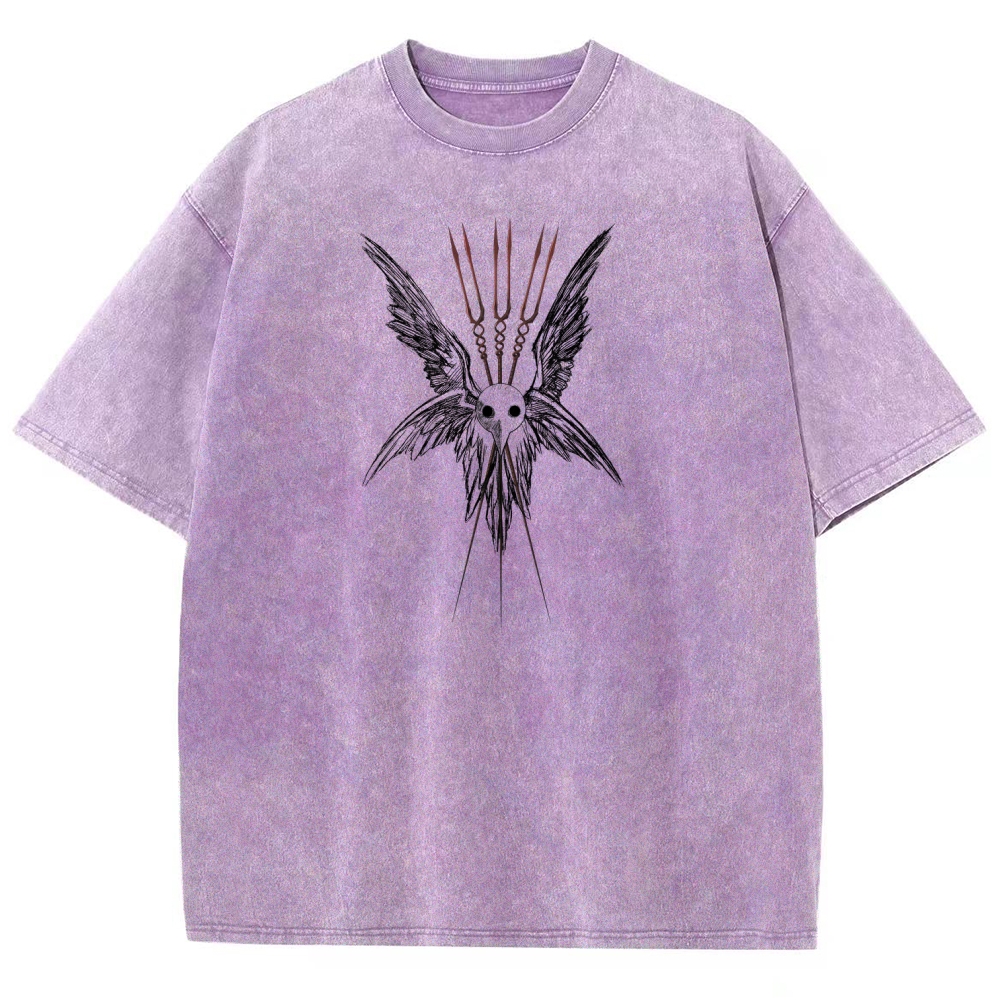 NEON GENESIS EVANGELION  Unisex Fit Washed T-Shirt 2509011770