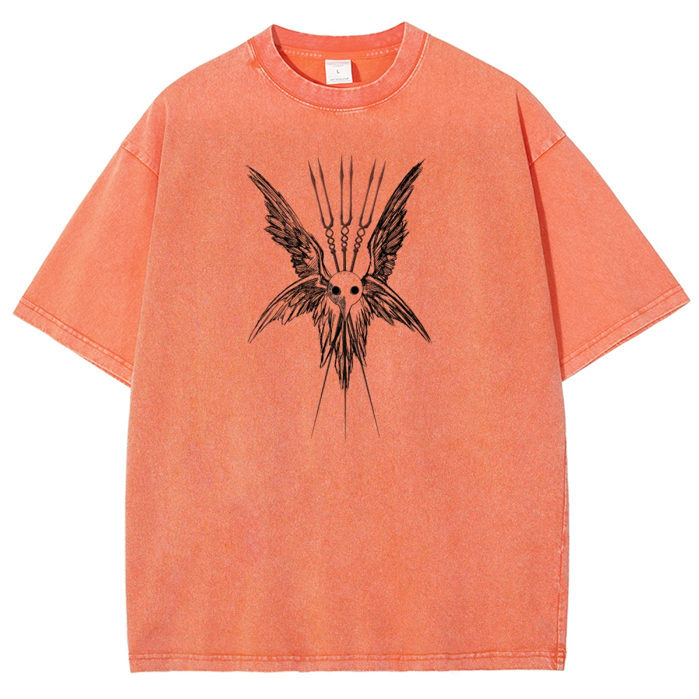 NEON GENESIS EVANGELION  Unisex Fit Washed T-Shirt 2509011770