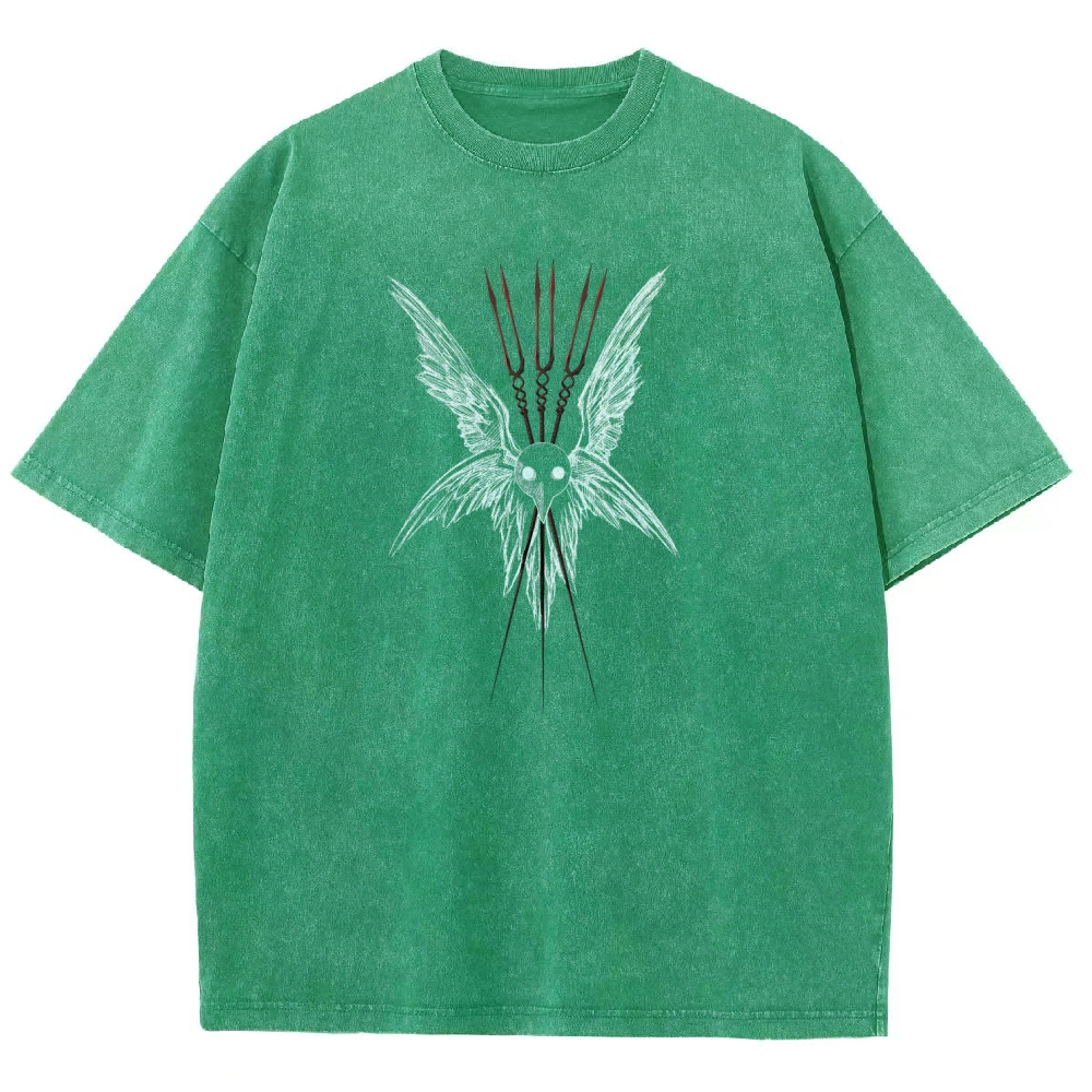NEON GENESIS EVANGELION  Unisex Fit Washed T-Shirt 2509011770