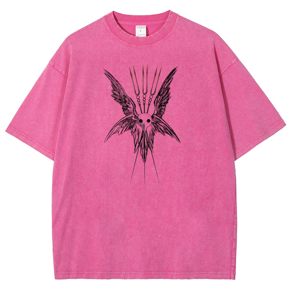 NEON GENESIS EVANGELION  Unisex Fit Washed T-Shirt 2509011770