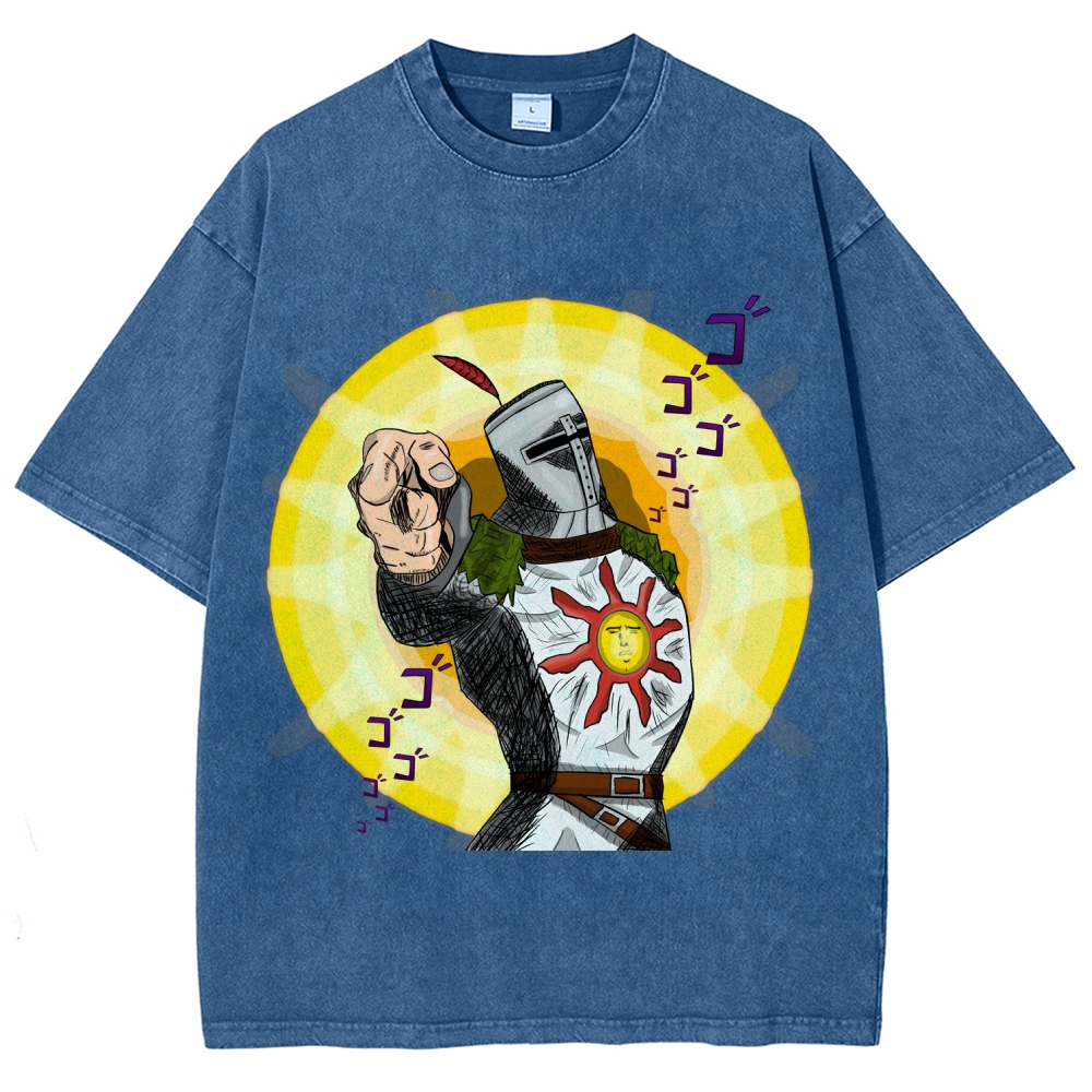 Dark Soul Unisex Fit Washed T-Shirt 2509011839