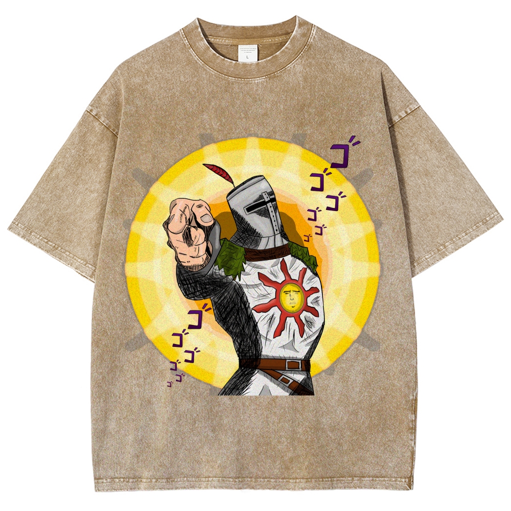 Dark Soul Unisex Fit Washed T-Shirt 2509011839