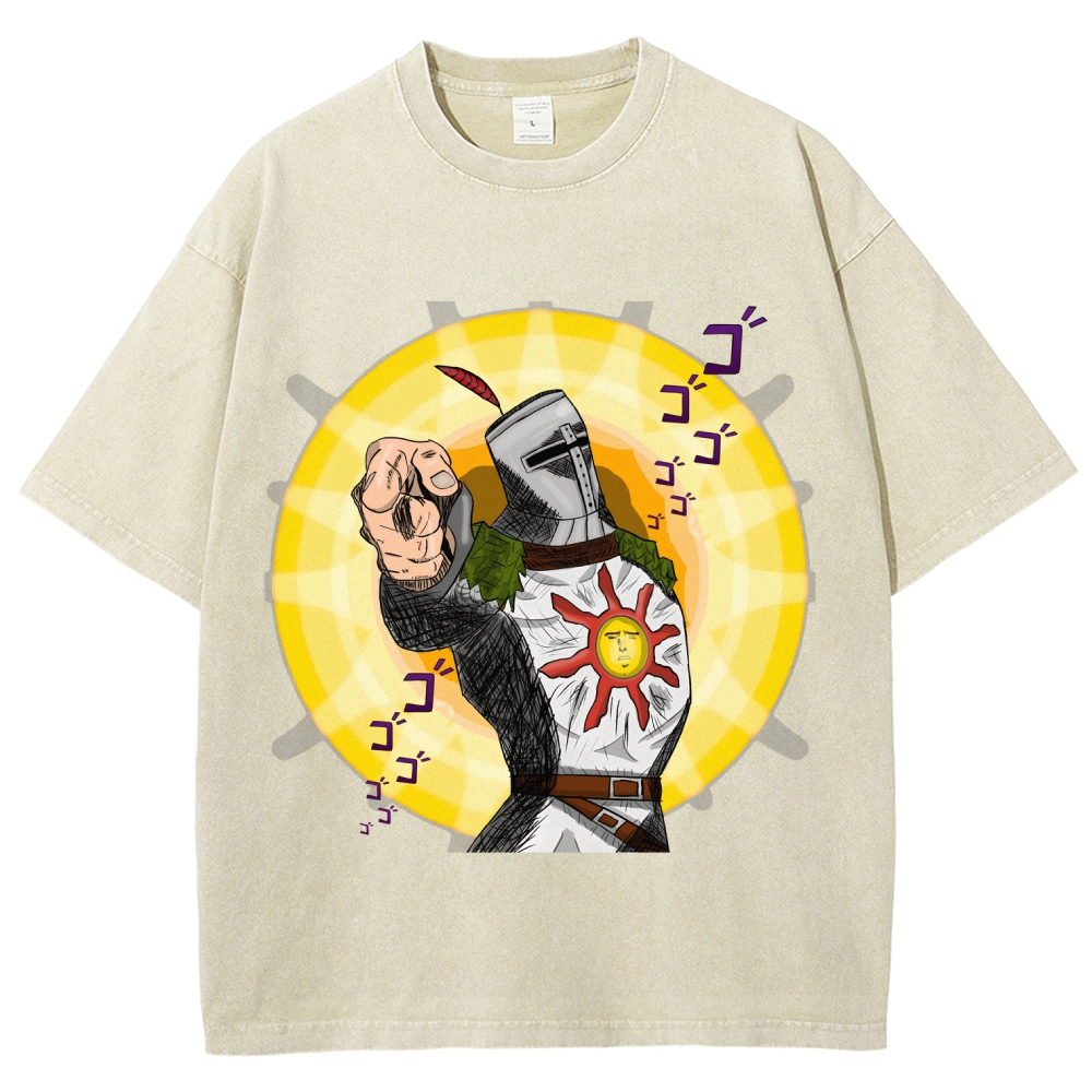 Dark Soul Unisex Fit Washed T-Shirt 2509011839