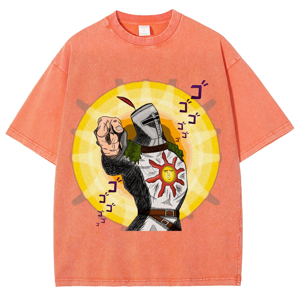 Dark Soul Unisex Fit Washed T-Shirt 2509011839