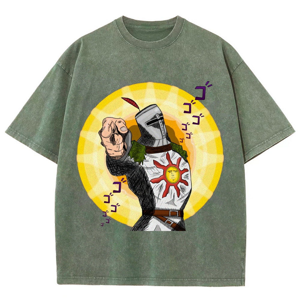 Dark Soul Unisex Fit Washed T-Shirt 2509011839