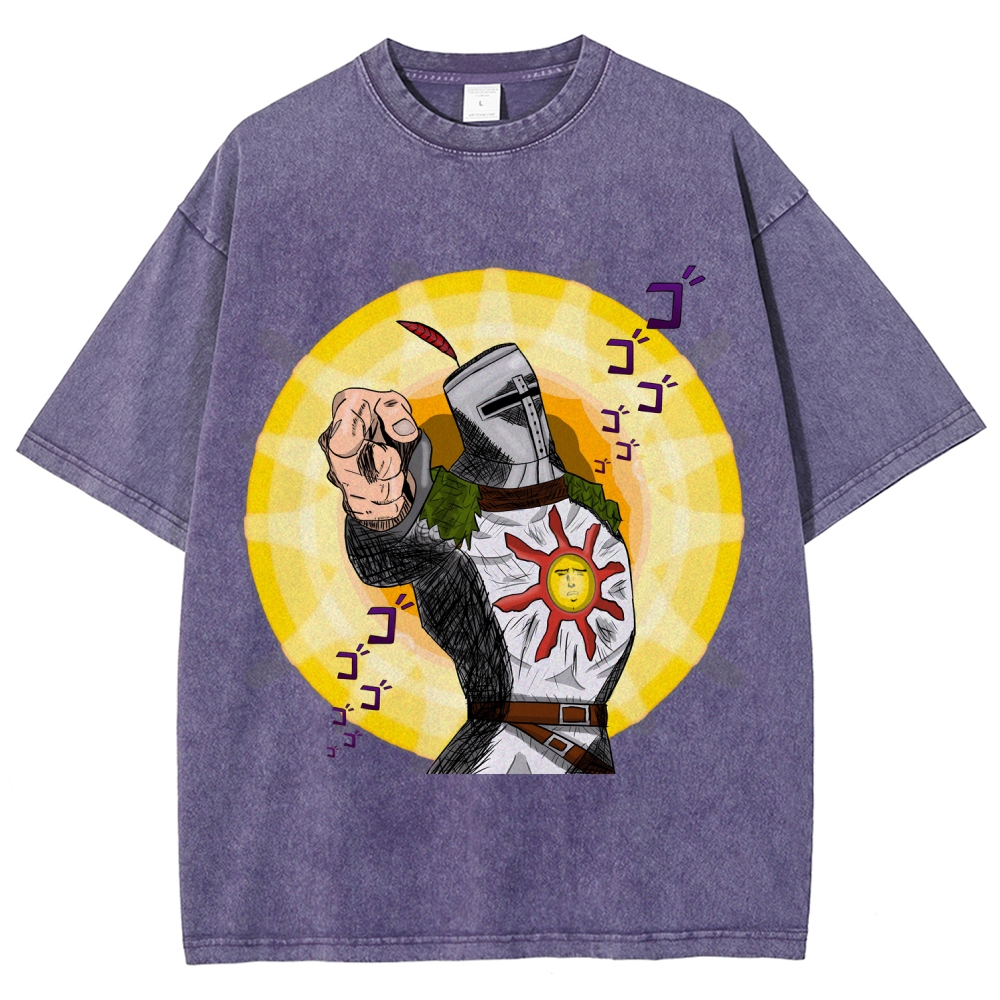 Dark Soul Unisex Fit Washed T-Shirt 2509011839