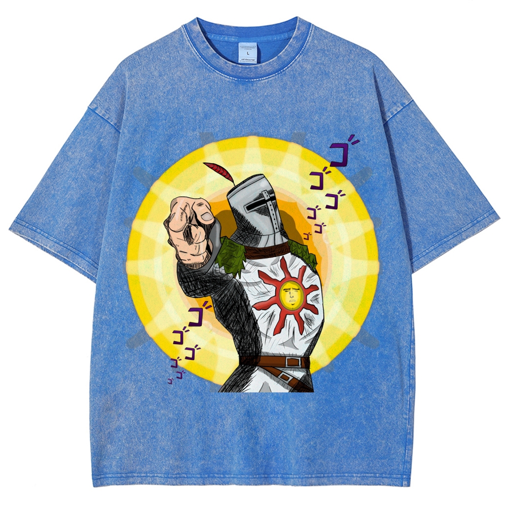 Dark Soul Unisex Fit Washed T-Shirt 2509011839