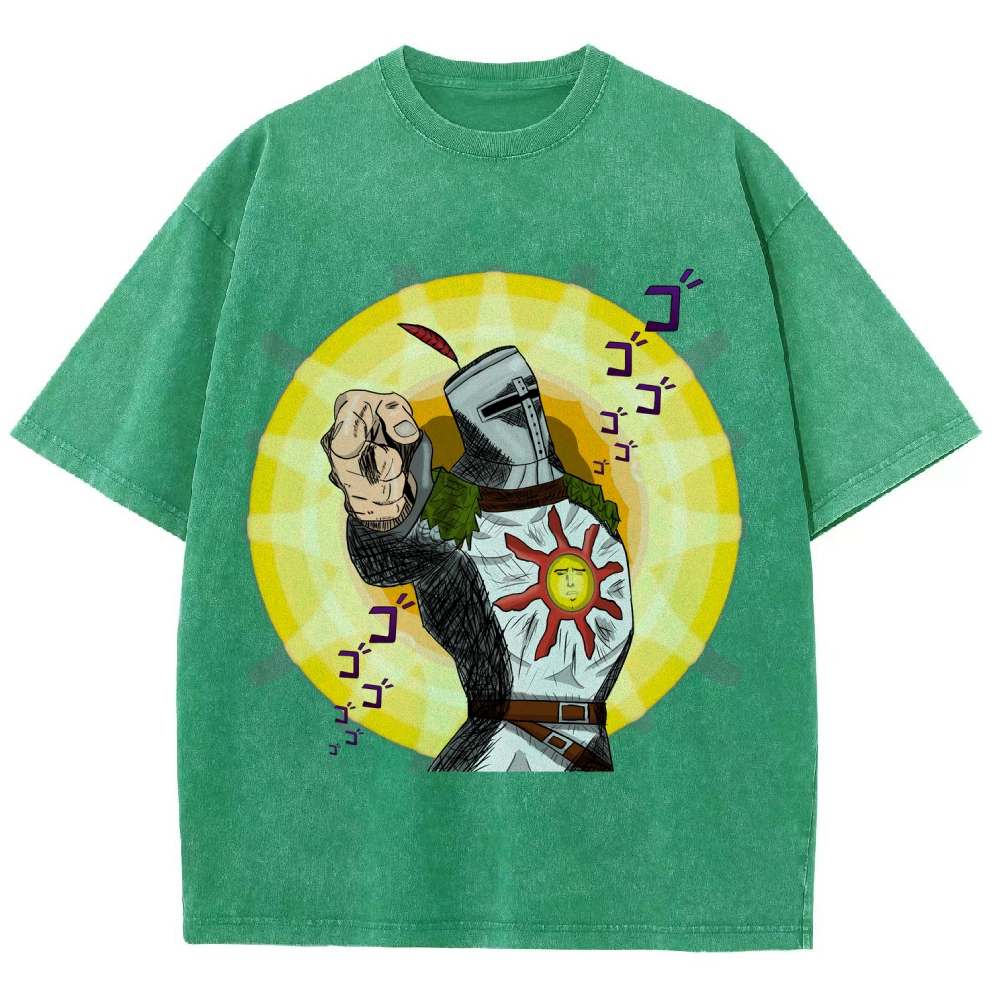 Dark Soul Unisex Fit Washed T-Shirt 2509011839