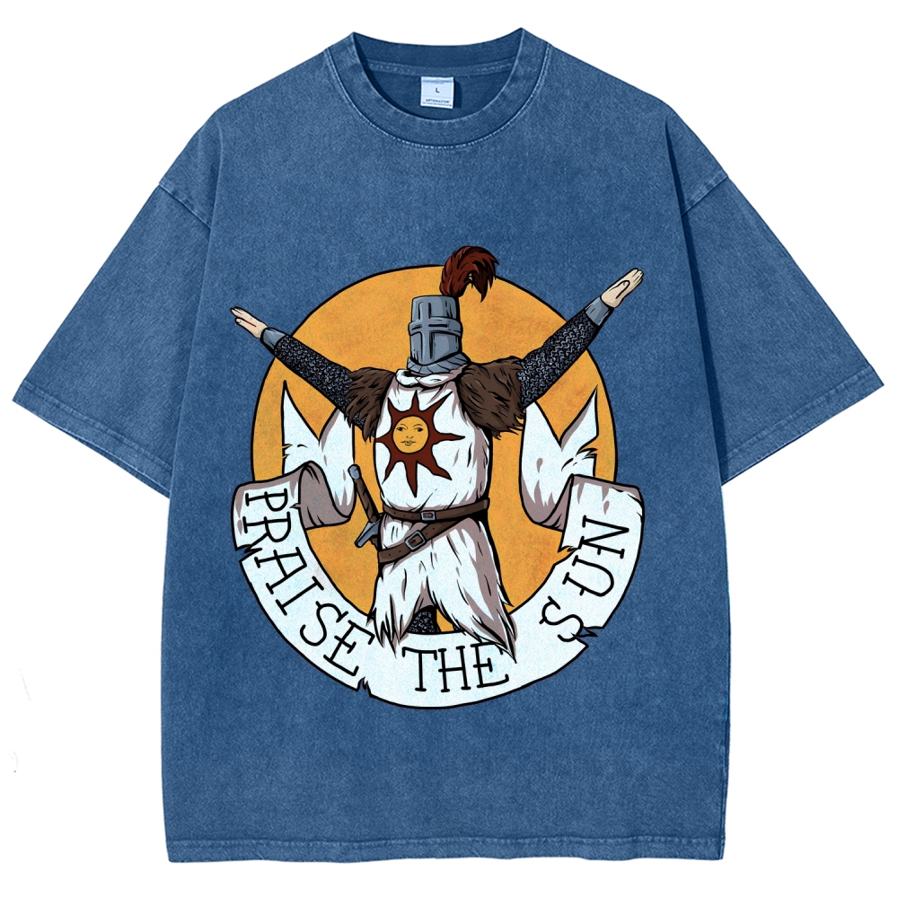 Dark Soul Unisex Fit Washed T-Shirt 2509011840