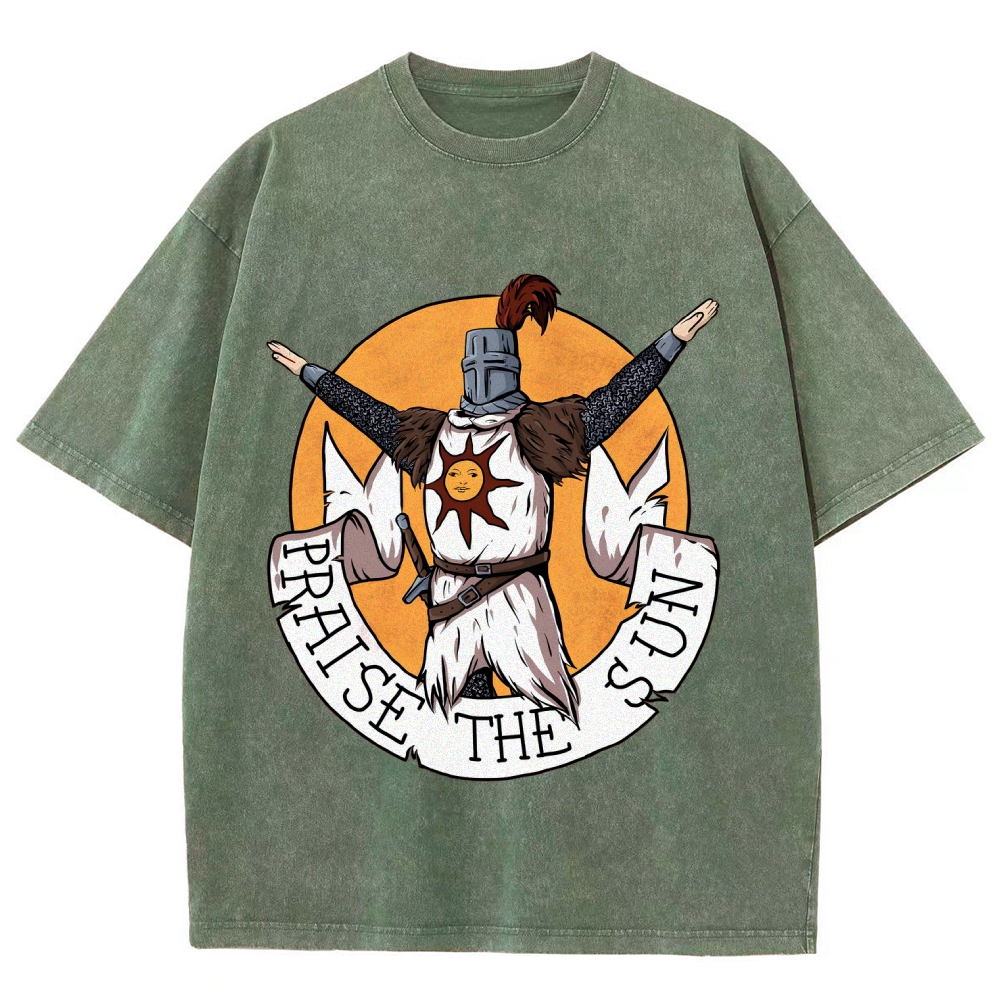 Dark Soul Unisex Fit Washed T-Shirt 2509011840