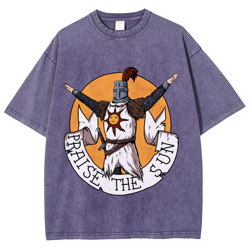 Dark Soul Unisex Fit Washed T-Shirt 2509011840