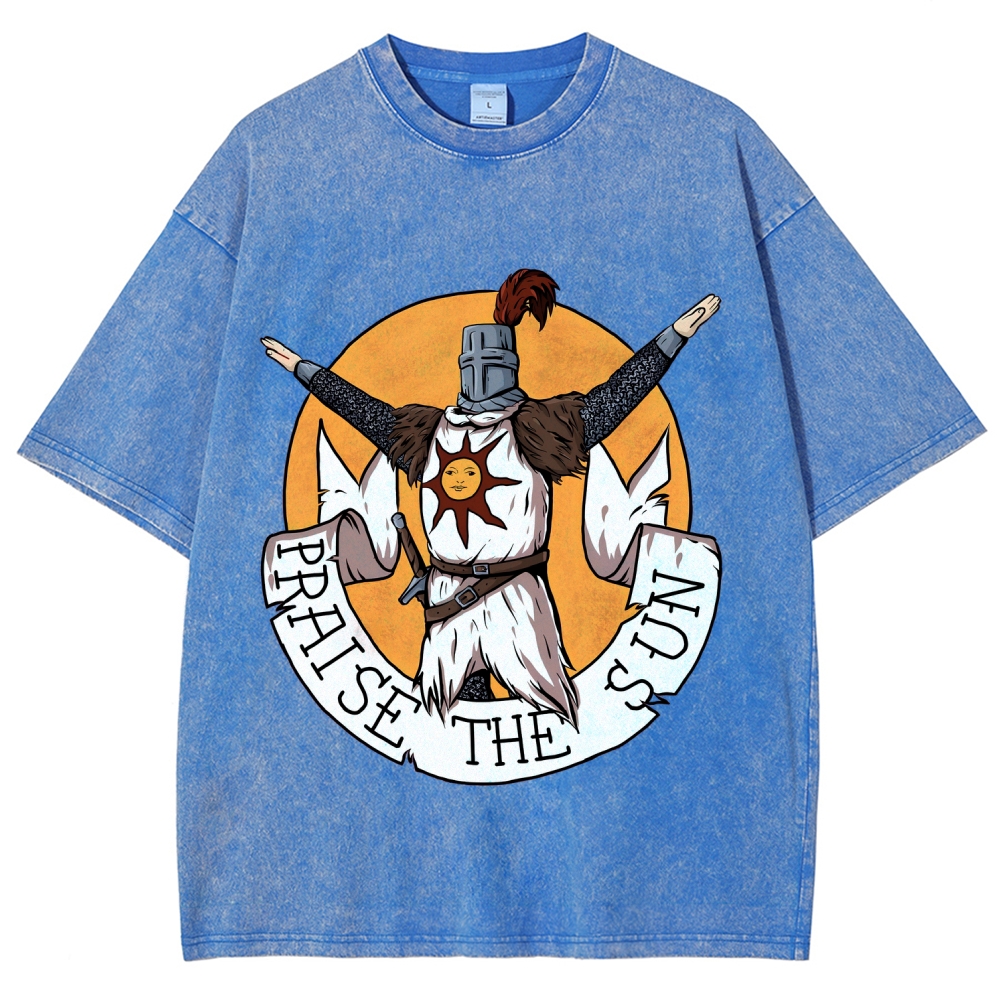 Dark Soul Unisex Fit Washed T-Shirt 2509011840