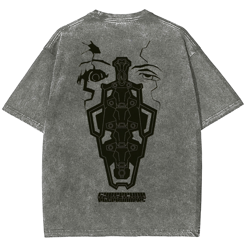 Cyberpunk Edgerunners Unisex Fit Washed T-Shirt 2509012086