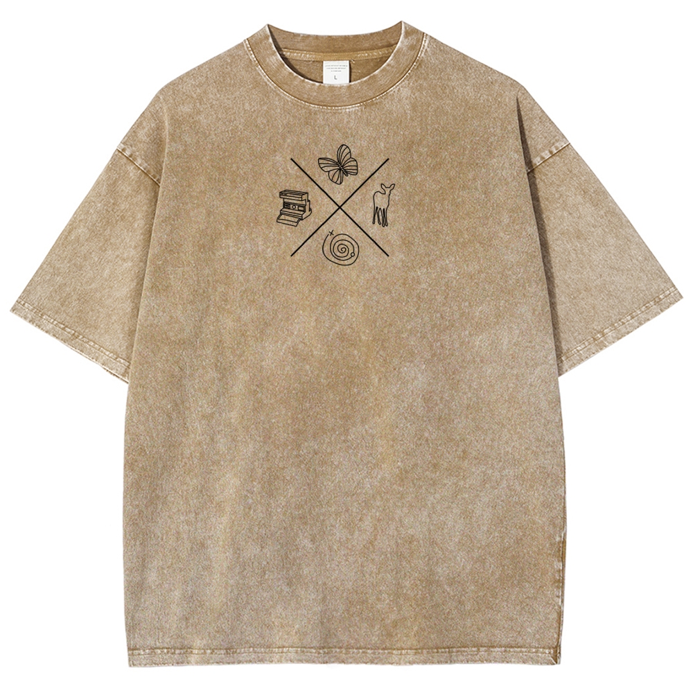 Life Is Strange Unisex Fit Washed T-Shirt 2509012096