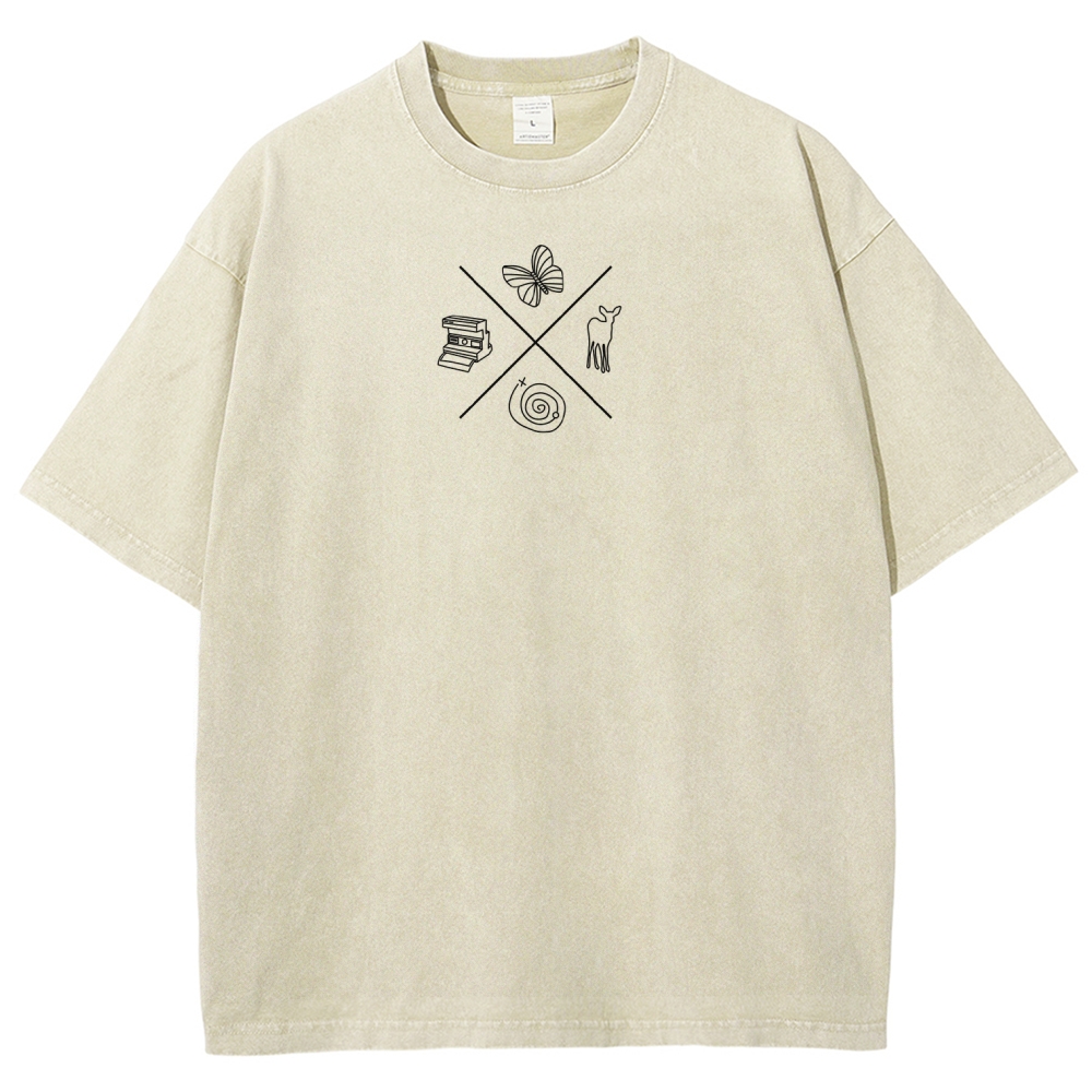 Life Is Strange Unisex Fit Washed T-Shirt 2509012096