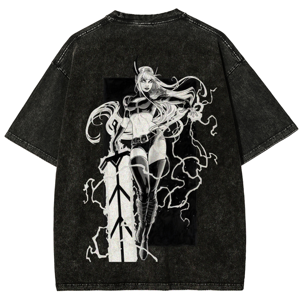 Magik Unisex Fit Washed T-Shirt 2509020246