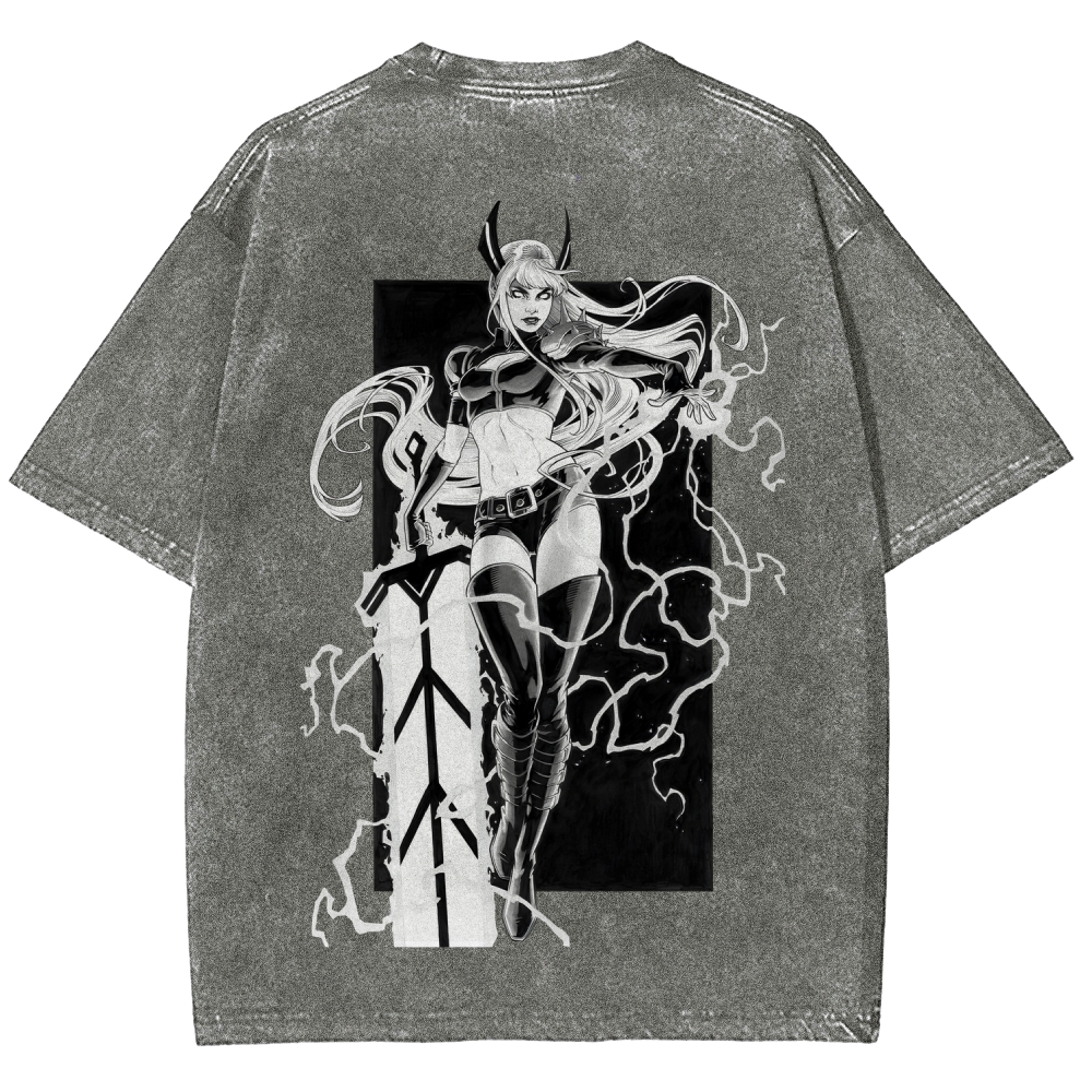 Magik Unisex Fit Washed T-Shirt 2509020246