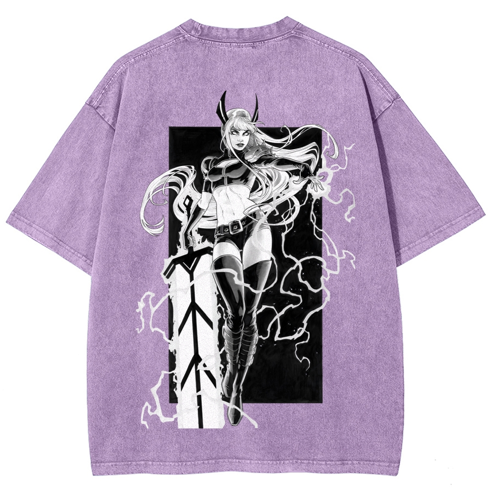 Magik Unisex Fit Washed T-Shirt 2509020246