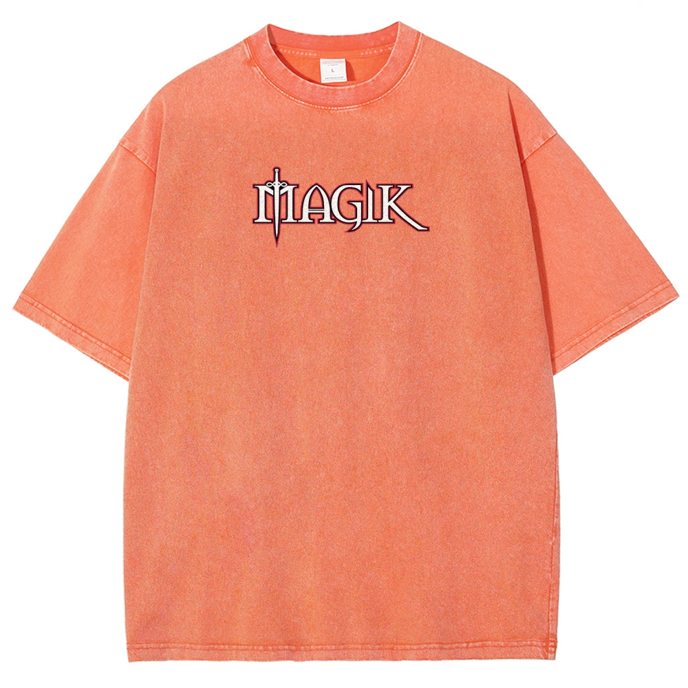 Magik Unisex Fit Washed T-Shirt 2509020246
