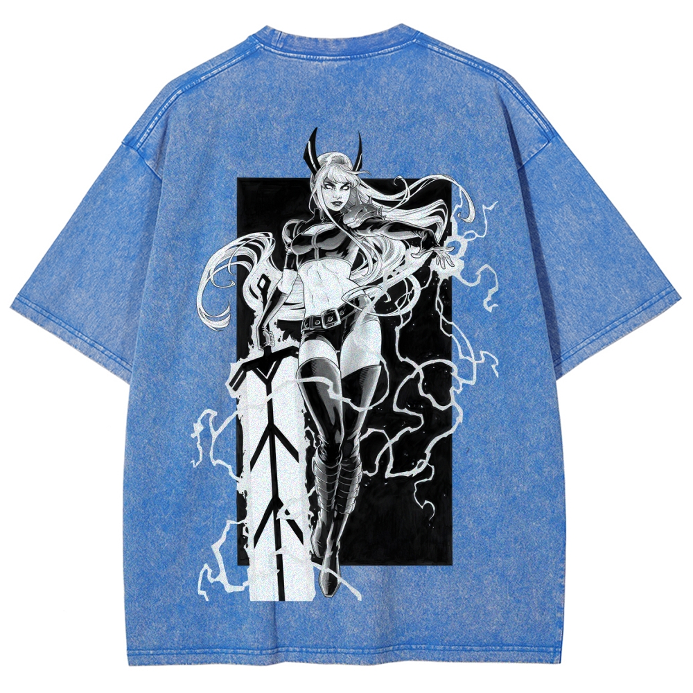 Magik Unisex Fit Washed T-Shirt 2509020246