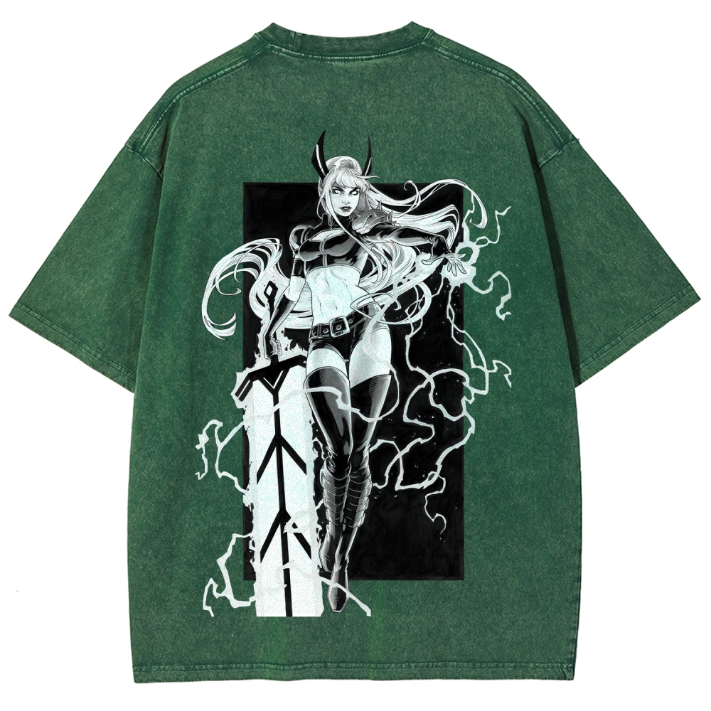 Magik Unisex Fit Washed T-Shirt 2509020246