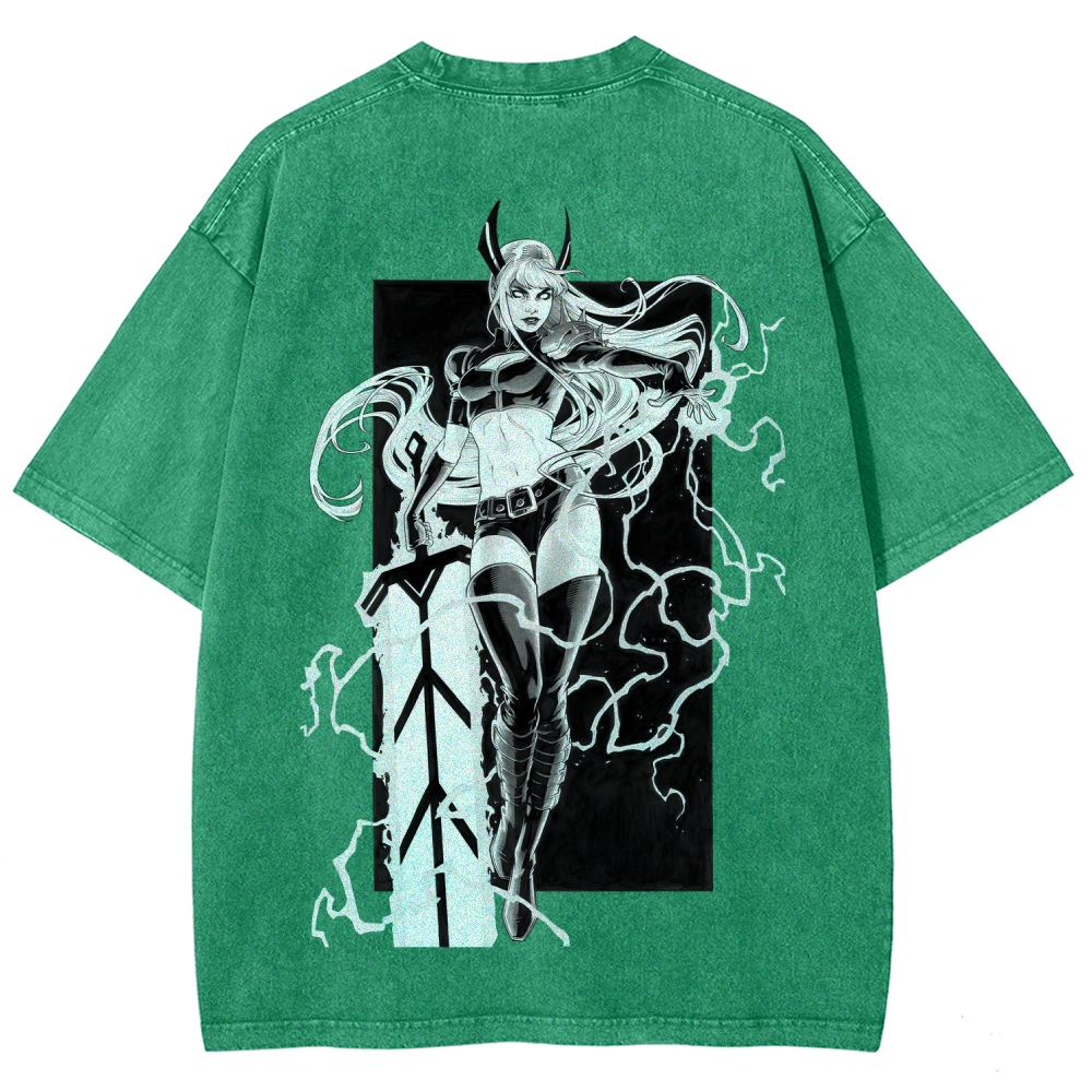 Magik Unisex Fit Washed T-Shirt 2509020246