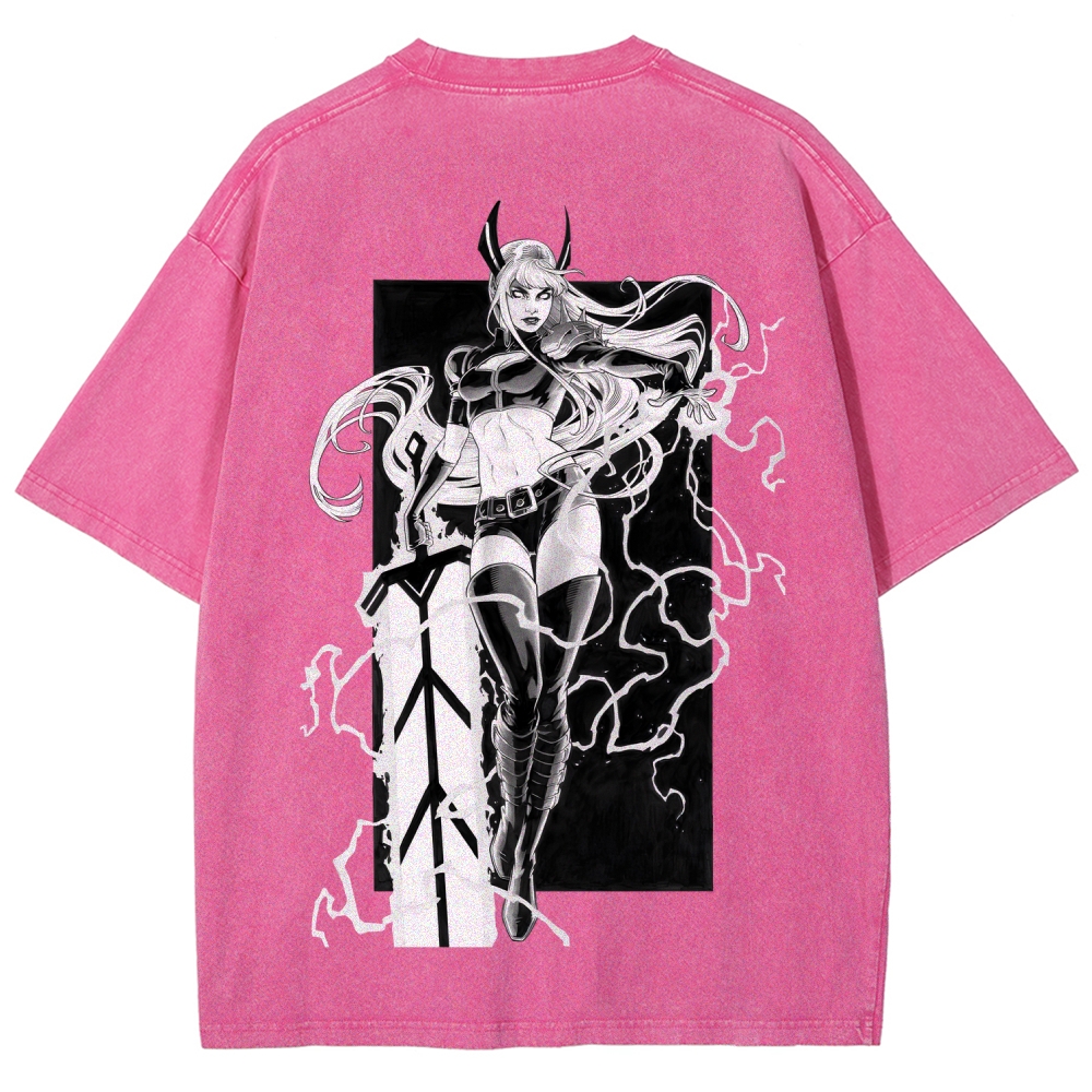 Magik Unisex Fit Washed T-Shirt 2509020246