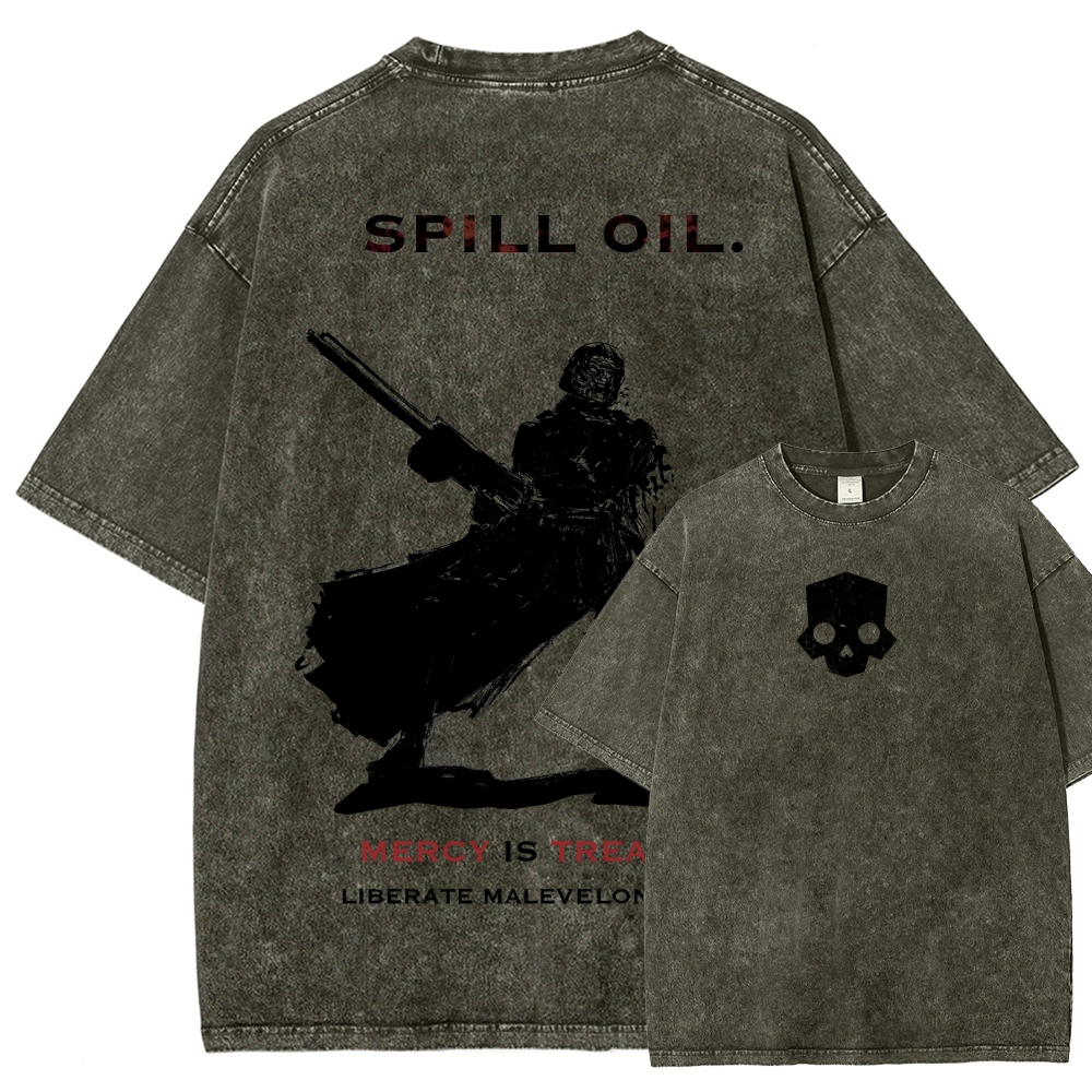 Helldivers Unisex Fit Washed T-Shirt 2509020583