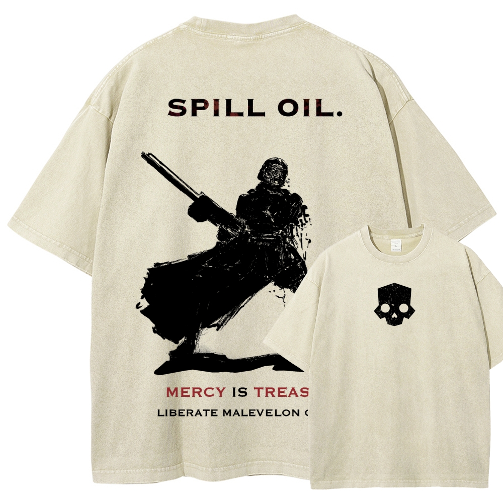 Helldivers Unisex Fit Washed T-Shirt 2509020583