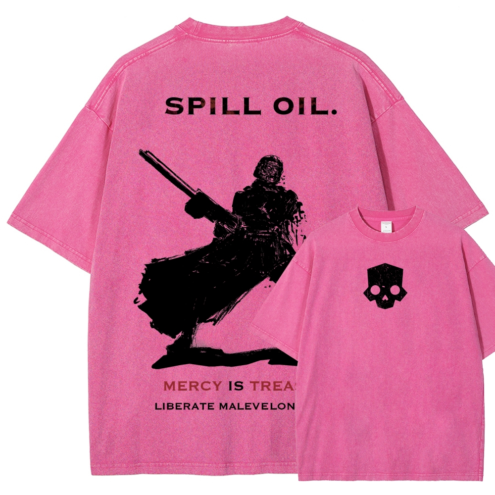 Helldivers Unisex Fit Washed T-Shirt 2509020583