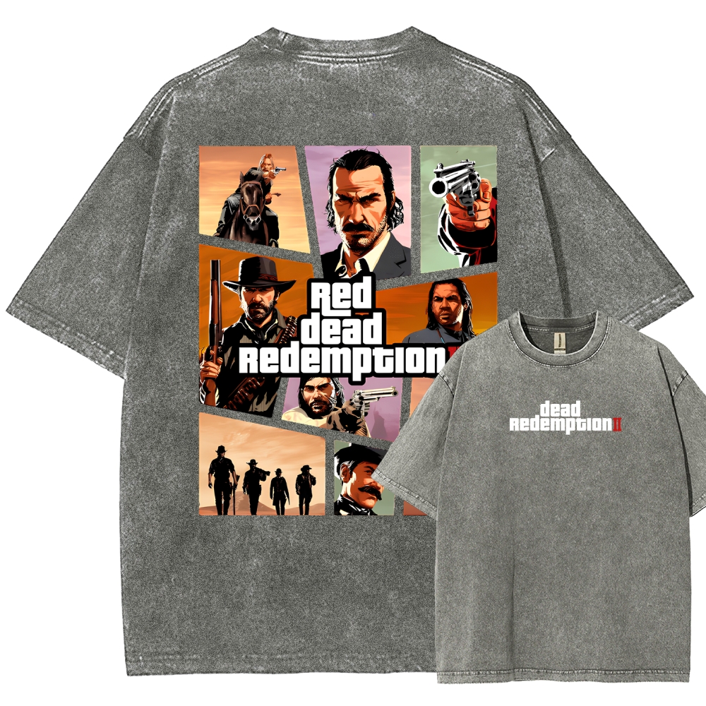Reddeadredemtion Unisex Fit Washed T-Shirt 2509020819