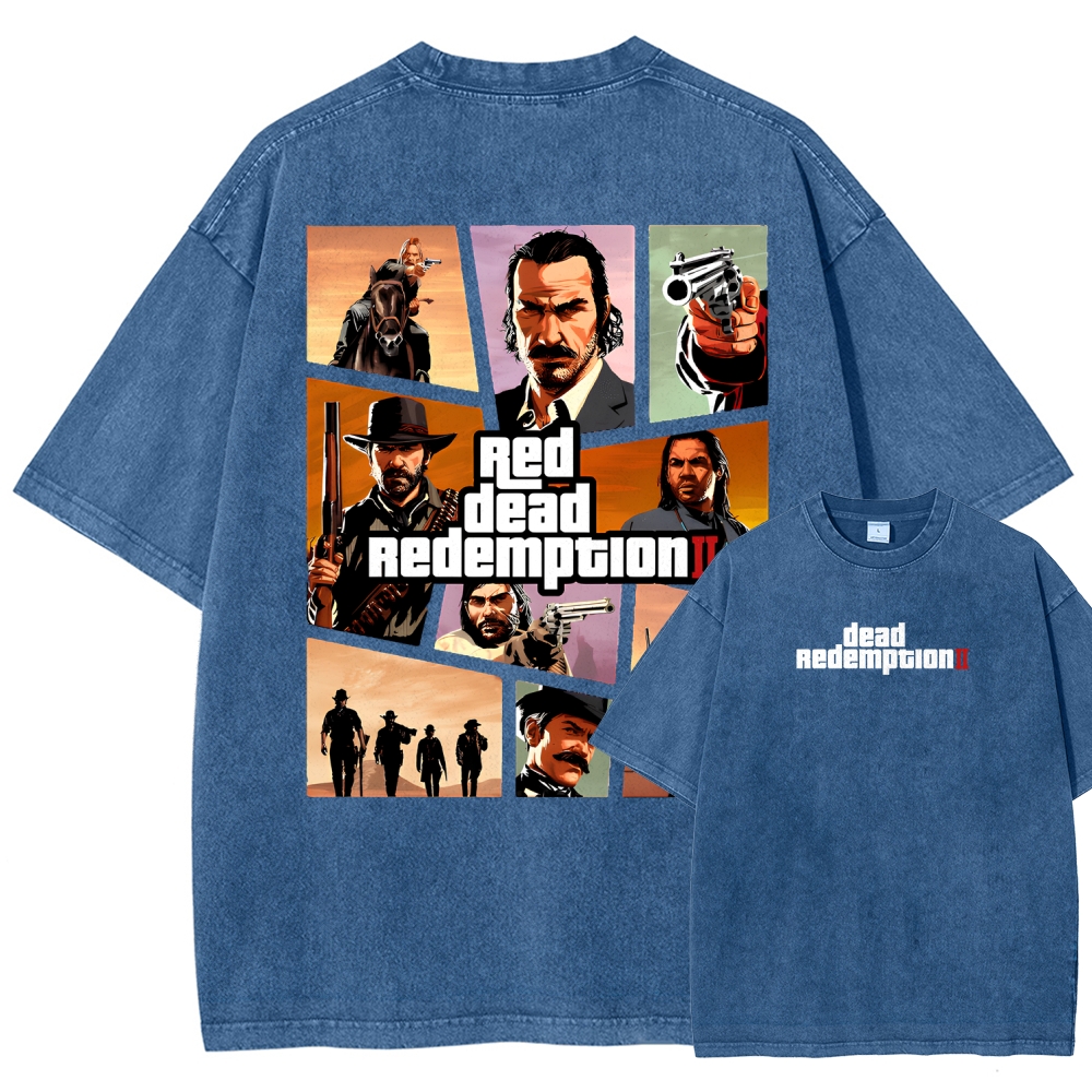 Reddeadredemtion Unisex Fit Washed T-Shirt 2509020819