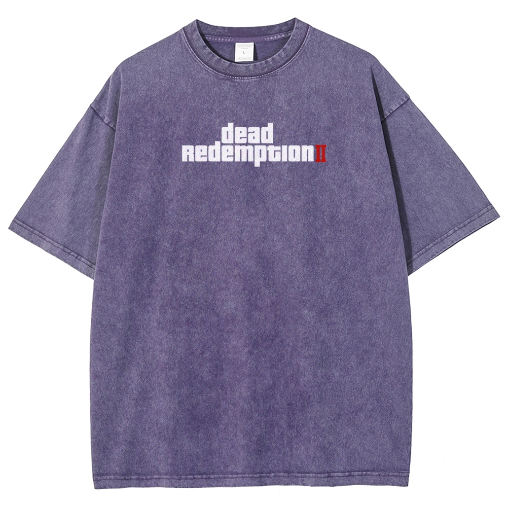 Reddeadredemtion Unisex Fit Washed T-Shirt 2509020819
